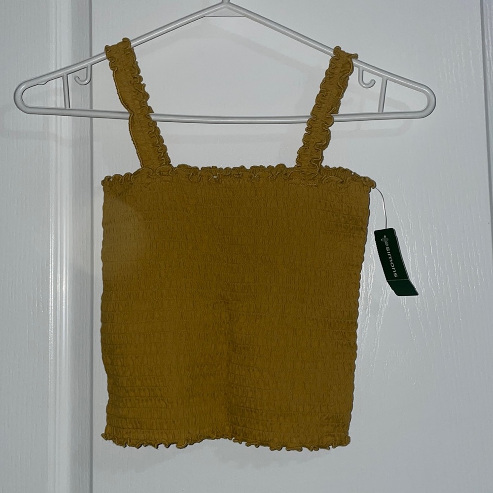Ribbed Crop Top